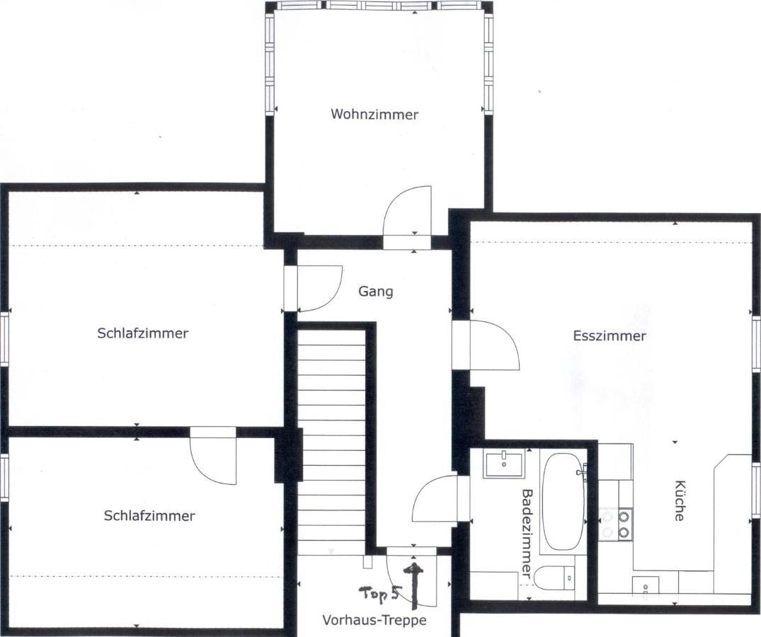 Altes Pfarrhaus Leilighet Altaussee Eksteriør bilde